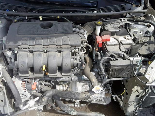 3N1AB7APXGY329861 - 2016 NISSAN SENTRA S SILVER photo 7