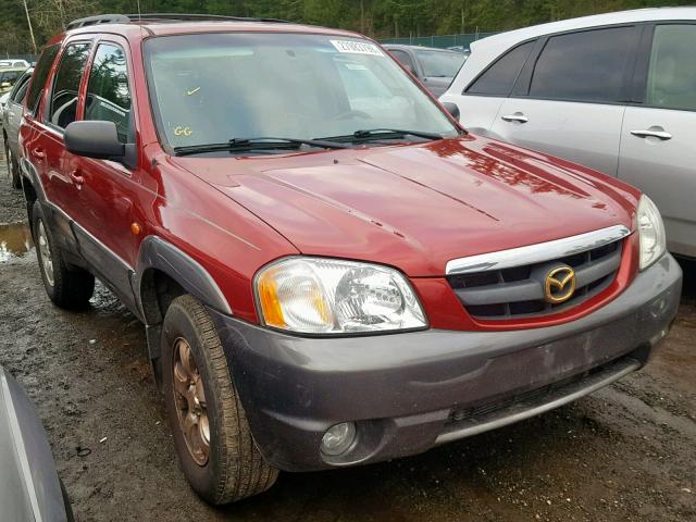 4F2CZ96144KM15145 - 2004 MAZDA TRIBUTE ES RED photo 1