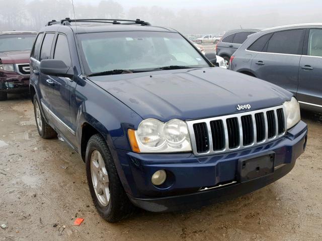 1J8HS58NX5C611694 - 2005 JEEP GRAND CHER BLUE photo 1