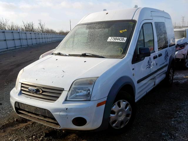 NM0LS6BN8AT024563 - 2010 FORD TRANSIT CO WHITE photo 2