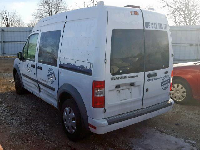 NM0LS6BN8AT024563 - 2010 FORD TRANSIT CO WHITE photo 3