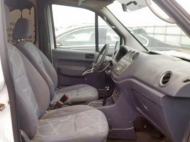 NM0LS6BN8AT024563 - 2010 FORD TRANSIT CO WHITE photo 5