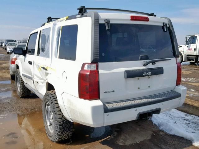 1J8HG48N46C139151 - 2006 JEEP COMMANDER თეთრი ფოტო 3