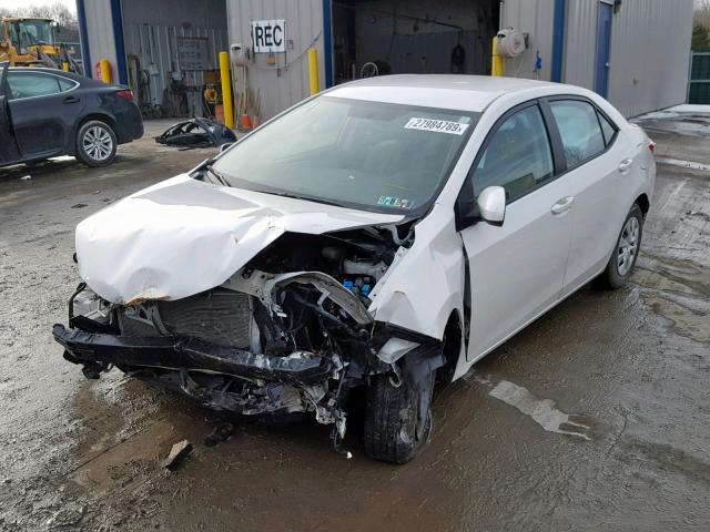 5YFBPRHE5GP401519 - 2016 TOYOTA COROLLA EC WHITE photo 2