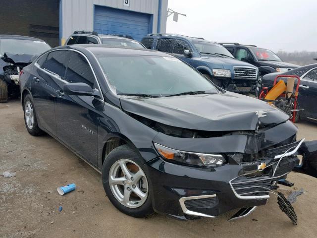 1G1ZB5ST9HF273252 - 2017 CHEVROLET MALIBU LS BLACK photo 1