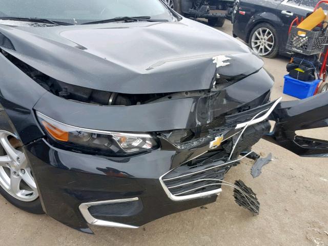 1G1ZB5ST9HF273252 - 2017 CHEVROLET MALIBU LS BLACK photo 9