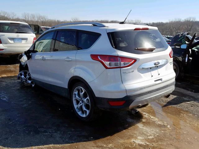 1FMCU9J94EUA62130 - 2014 FORD ESCAPE TIT WHITE photo 3