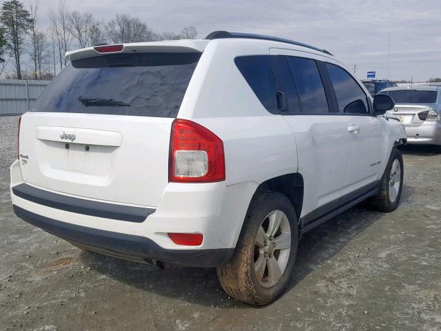 1J4NF1FB8BD223136 - 2011 JEEP COMPASS SP Ақ фото 4