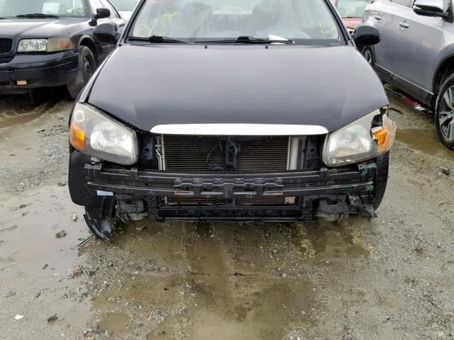 KNAFE222595645570 - 2009 KIA SPECTRA EX BLACK photo 9