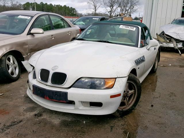 4USCH7327WLE06177 - 1998 BMW Z3 1.9 WHITE photo 2