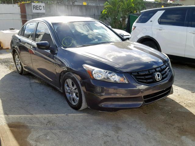 1HGCP2F46BA130961 - 2011 HONDA ACCORD LXP GRAY photo 1