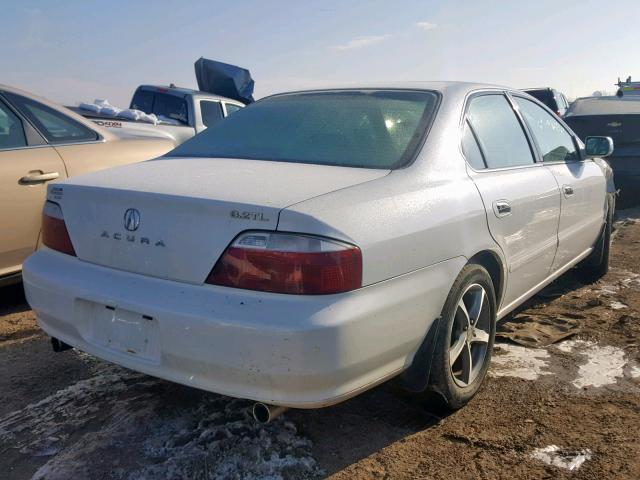 19UUA56672A016086 - 2002 ACURA 3.2TL WHITE photo 4