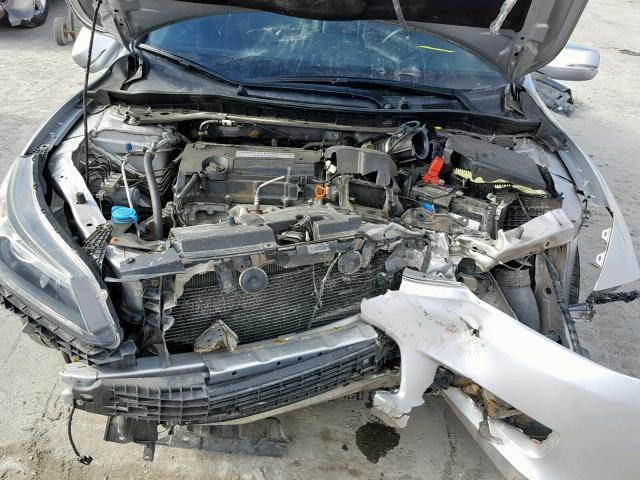 1HGCR2F81DA195359 - 2013 HONDA ACCORD EXL SILVER photo 7