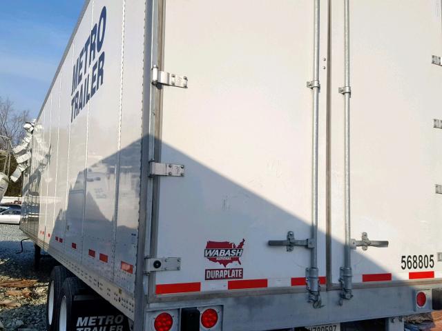 1JJV532D2JL981805 - 2018 WABASH TRAILER WHITE photo 3