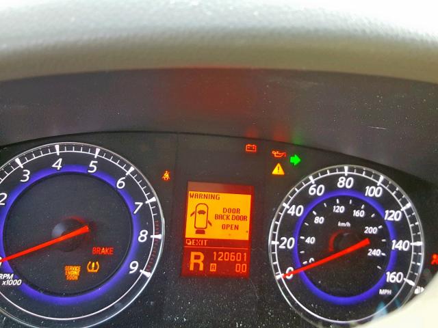 JNKAJ09E68M304162 - 2008 INFINITI EX35 BASE Ağ foto 8