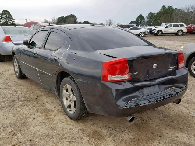 2B3CA3CV8AH277271 - 2010 DODGE CHARGER SX BLACK photo 3