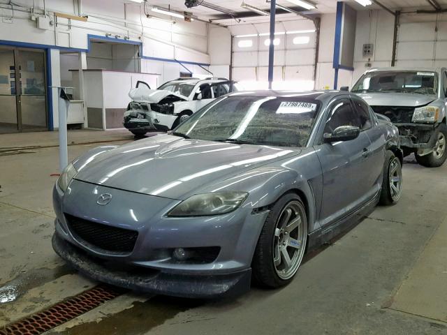 JM1FE17NX40103208 - 2004 MAZDA RX8 SILVER photo 2