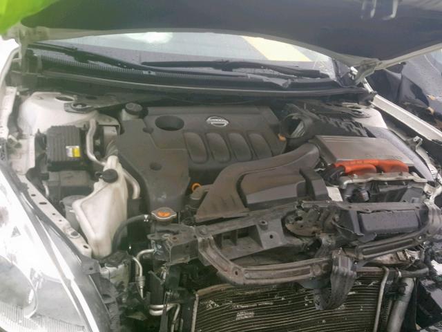 1N4CL2AP1AC135036 - 2010 NISSAN ALTIMA HYB SILVER photo 7