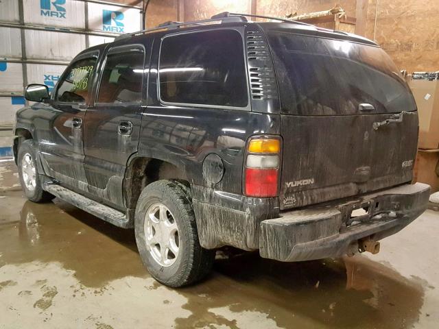 1GKEK63U65J225286 - 2005 GMC YUKON DENA BLACK photo 3