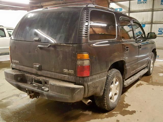 1GKEK63U65J225286 - 2005 GMC YUKON DENA BLACK photo 4