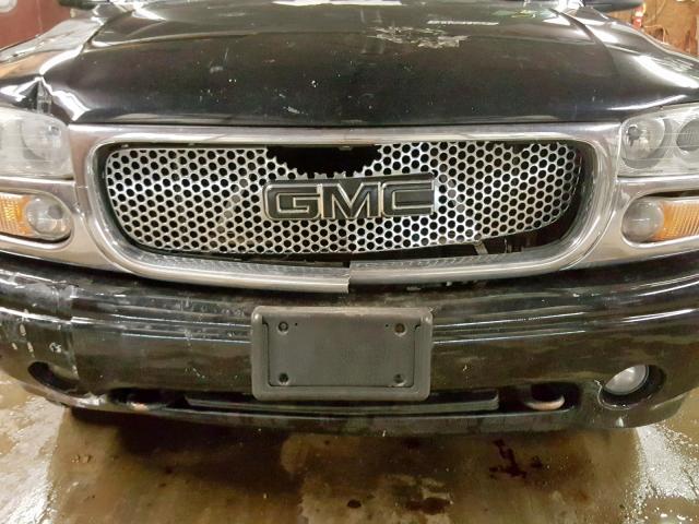 1GKEK63U65J225286 - 2005 GMC YUKON DENA BLACK photo 9