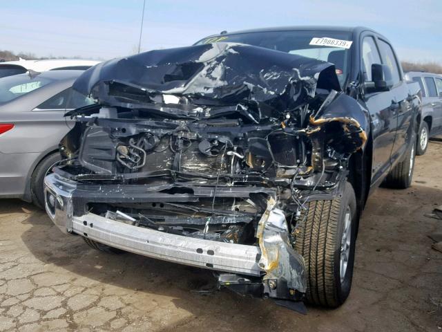 5TFDW5F16JX769009 - 2018 TOYOTA TUNDRA CRE BLACK photo 2