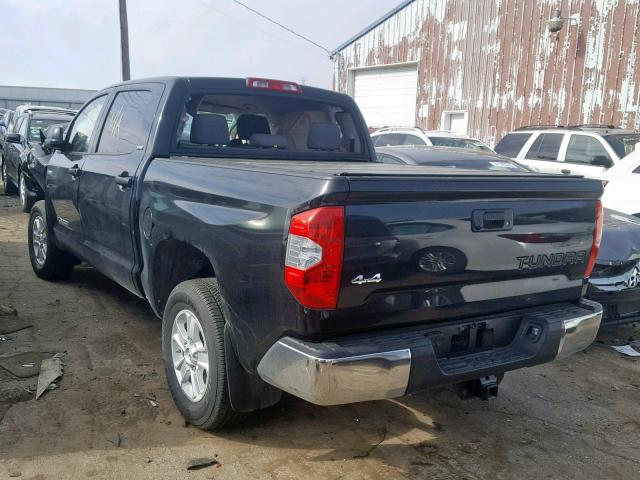 5TFDW5F16JX769009 - 2018 TOYOTA TUNDRA CRE BLACK photo 3