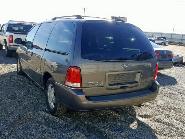 2FMZA52216BA56774 - 2006 FORD FREESTAR S GRAY photo 3