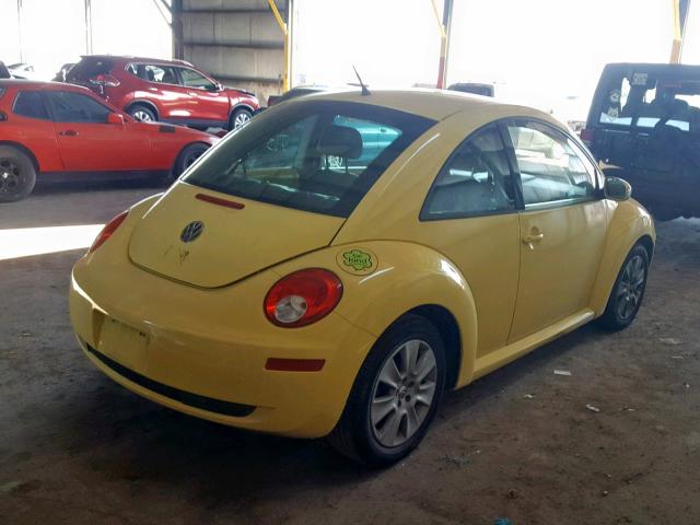3VWPW31C18M523184 - 2008 VOLKSWAGEN NEW BEETLE Gelb Foto 4