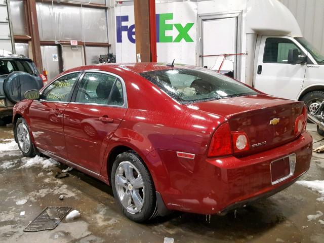 1G1ZC5E18BF236742 - 2011 CHEVROLET MALIBU 1LT 红色 照片 3