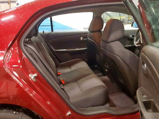 1G1ZC5E18BF236742 - 2011 CHEVROLET MALIBU 1LT 红色 照片 6