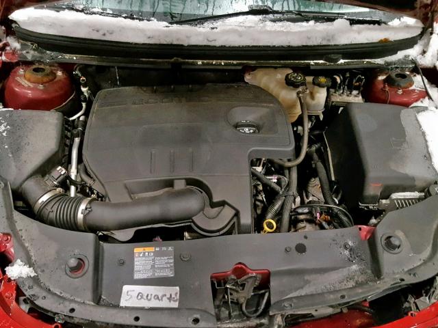 1G1ZC5E18BF236742 - 2011 CHEVROLET MALIBU 1LT 红色 照片 7