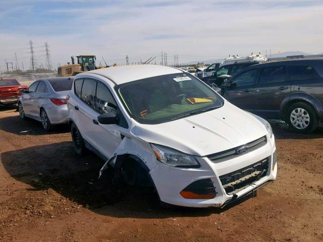 1FMCU0F76DUB70816 - 2013 FORD ESCAPE S WHITE photo 1