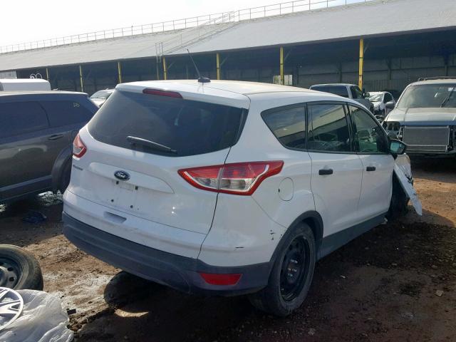 1FMCU0F76DUB70816 - 2013 FORD ESCAPE S WHITE photo 4