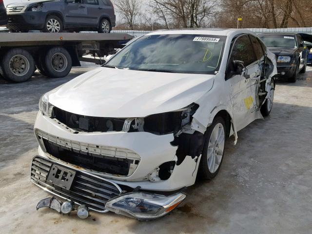 4T1BK1EB6FU171691 - 2015 TOYOTA AVALON XLE WHITE photo 2