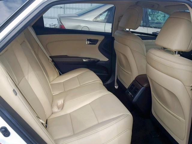 4T1BK1EB6FU171691 - 2015 TOYOTA AVALON XLE WHITE photo 6