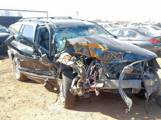 1J4GX48S74C422787 - 2004 JEEP GRAND CHER GREEN photo 1