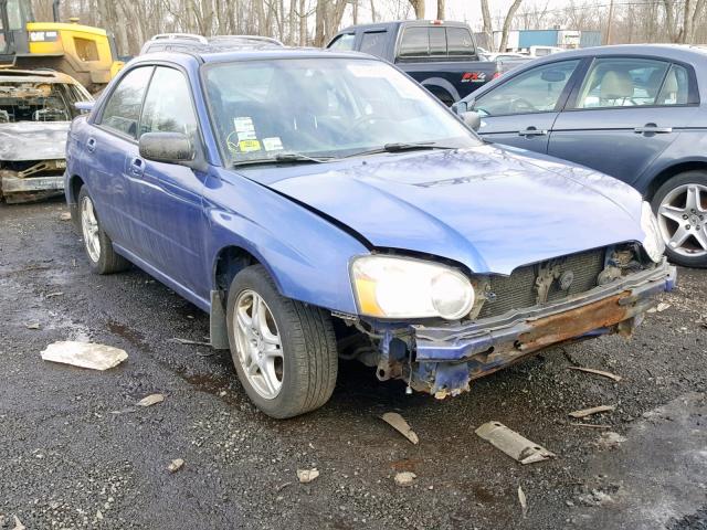 JF1GD67524G517830 - 2004 SUBARU IMPREZA RS BLUE photo 1