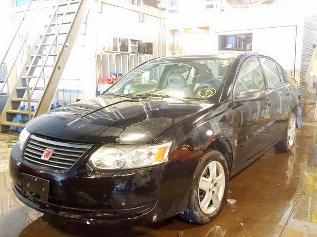 1G8AZ55F47Z158054 - 2007 SATURN ION LEVEL BLACK photo 2