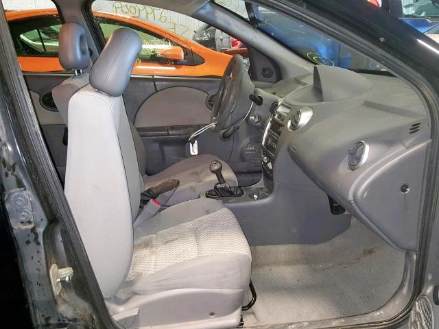 1G8AZ55F47Z158054 - 2007 SATURN ION LEVEL BLACK photo 5