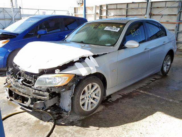 WBAVC53567FZ71395 - 2007 BMW 328 I SULE SILVER photo 2