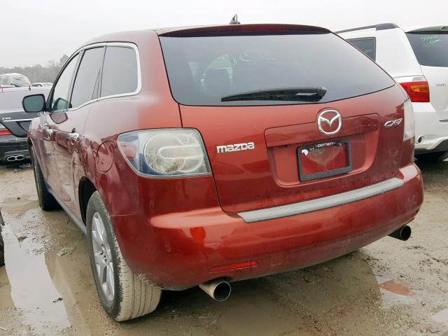 JM3ER293270138600 - 2007 MAZDA CX-7 RED photo 3