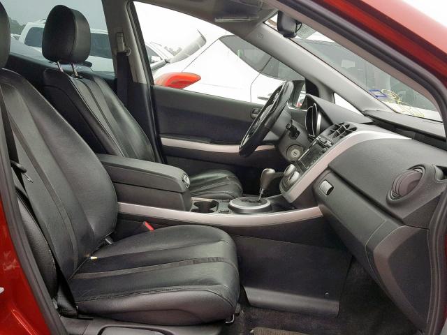 JM3ER293270138600 - 2007 MAZDA CX-7 RED photo 5