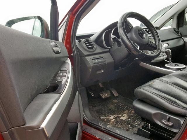 JM3ER293270138600 - 2007 MAZDA CX-7 RED photo 9