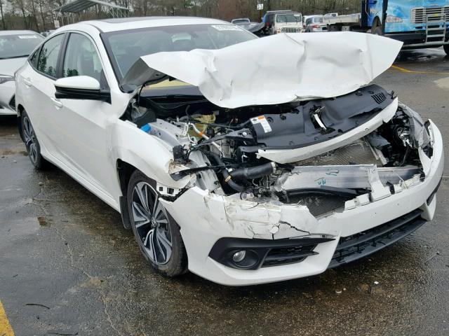 19XFC1F77HE015335 - 2017 HONDA CIVIC EXL WHITE photo 1