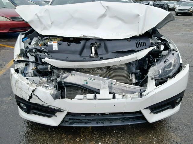 19XFC1F77HE015335 - 2017 HONDA CIVIC EXL WHITE photo 9