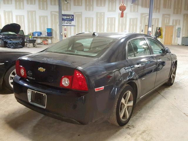 1G1ZC5E00CF249512 - 2012 CHEVROLET MALIBU 1LT შავი ფოტო 4
