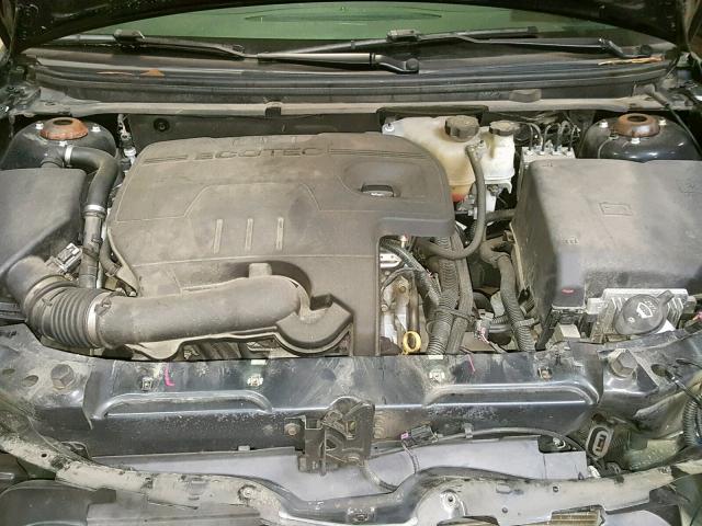 1G1ZC5E00CF249512 - 2012 CHEVROLET MALIBU 1LT შავი ფოტო 7