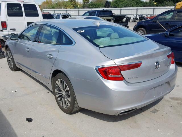 1G4ZP5SS5HU155593 - 2017 BUICK LACROSSE E SILVER photo 3