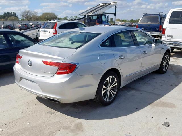 1G4ZP5SS5HU155593 - 2017 BUICK LACROSSE E SILVER photo 4